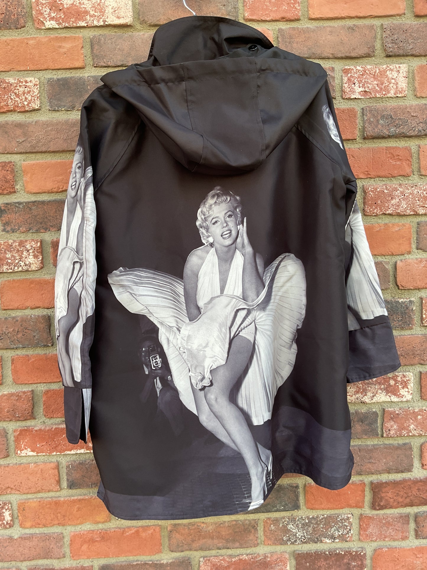 Marilyn Monroe reversible rain jacket