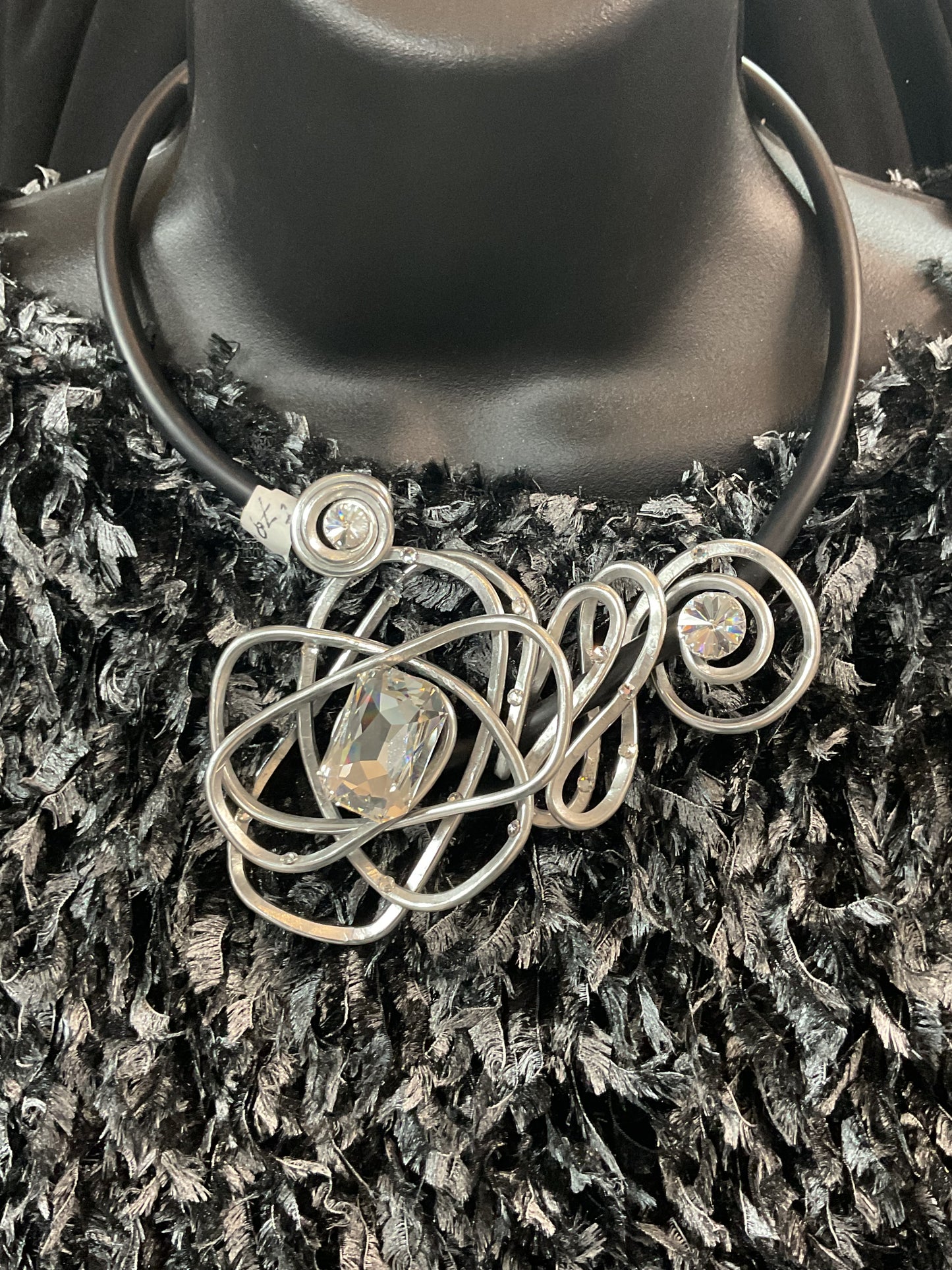 Handmade genuine Austrian crystal necklace