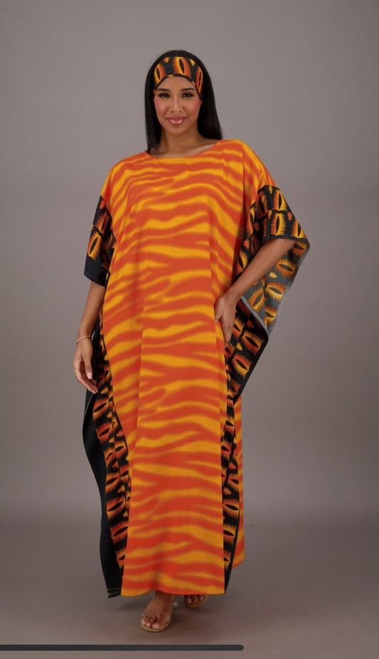 Kaftan with head/hat band